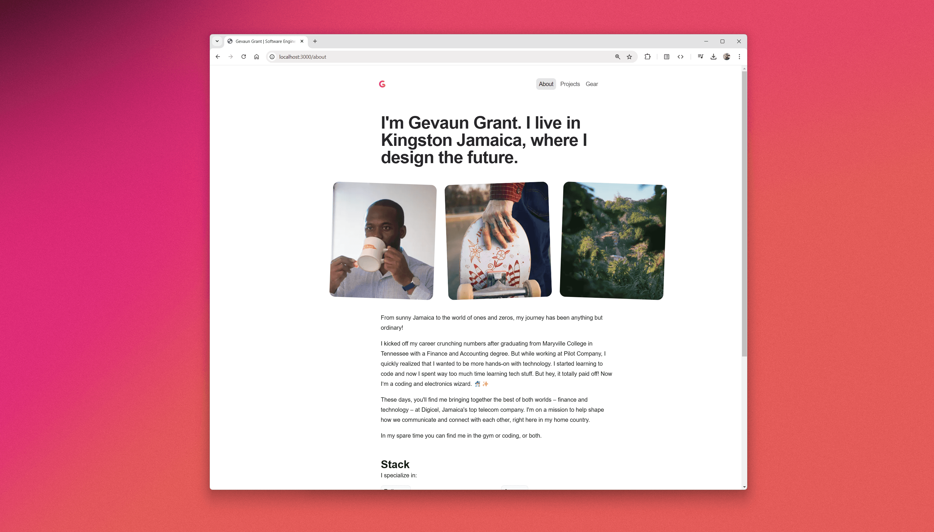 Portfolio (This Website)